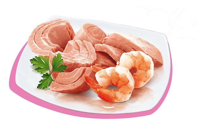 Petreet Natura Tonno Rosa e Gamberetti 6x70gr Petreet Natura Tonno Rosa e Gamberetti 6x70gr